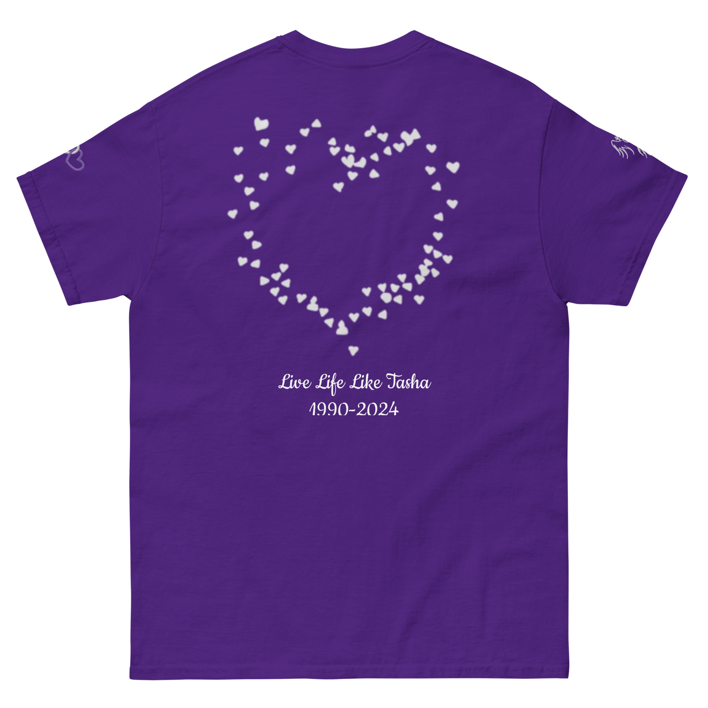 Live Life Like Tasha "Show Love" T-Shirt - Purple